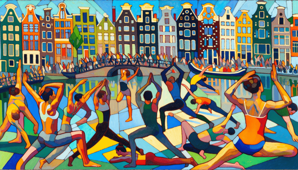yoga met youfie in amsterdam p stijl landscape